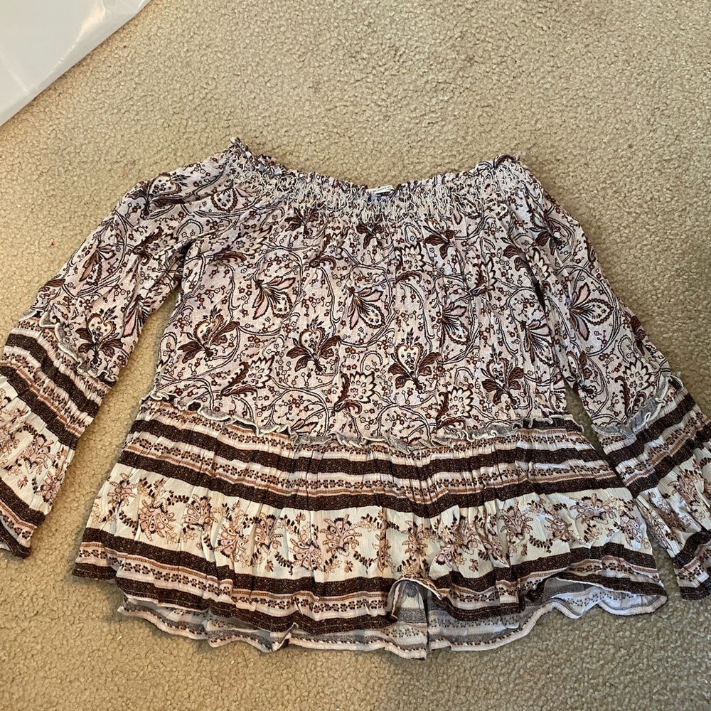 American eagle strapless top